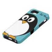 Coques Case-Mate iPhone Pingouin mignon de bande dessinée - iPhone 5 (Bas)