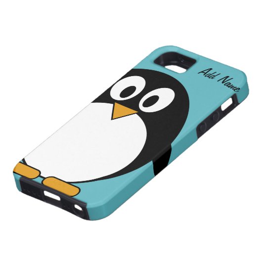 Coques Case-Mate iPhone Pingouin mignon de bande dessinée - iPhone 5 (Bas)