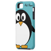 Coques Case-Mate iPhone Pingouin mignon de bande dessinée - iPhone 5 (Dos gauche)