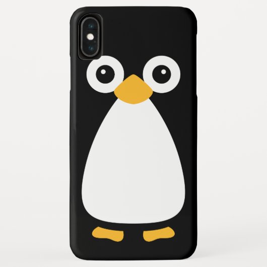 Coques Case-Mate iPhone Pingouin vectoriel mignon (Dos)