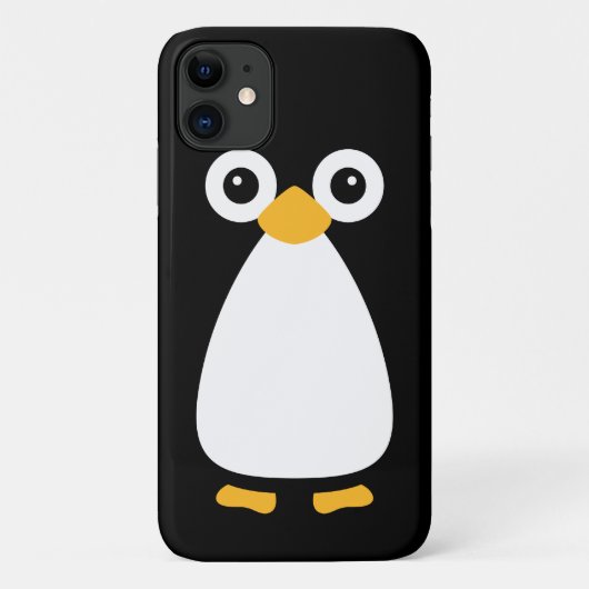 Coques Case-Mate iPhone Pingouin vectoriel mignon (Dos)