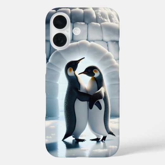 Coques Case-Mate iPhone Pingouins Dansant Lente Par Igloo (Verso)