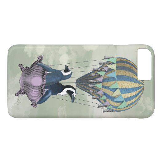 Coques Case-Mate iPhone Pingouins volants 2 (Dos (Horizontal))