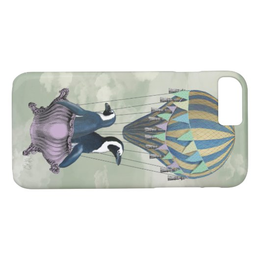 Coques Case-Mate iPhone Pingouins volants 2 (Dos (Horizontal))
