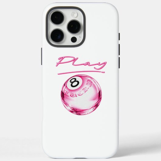 Coques Case-Mate iPhone Pink 8 Ball Phone Case – Cute Aesthetic Design (Verso)