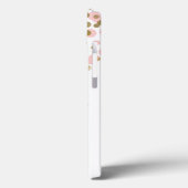 Coques Case-Mate iPhone Pink and Gold Foil Girl Confetti Monogramme Coque- (Verso / Gauche)