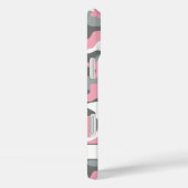 Coques Case-Mate iPhone Pink and Gray Camouflage Personalized (Verso / Droite)