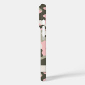 Coques Case-Mate iPhone Pink and Green Camouflage Personalized (Verso / Gauche)