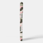 Coques Case-Mate iPhone Pink and Green Camouflage Personalized (Verso / Droite)