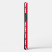 Coques Case-Mate iPhone Pink and Red Starburst Wavy Stripe (Verso / Droite)