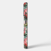 Coques Case-Mate iPhone Pink Aqua Protea Flowers Fynbos Carrelé Design d'i (Verso / Gauche)