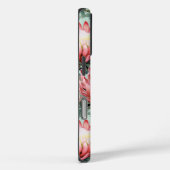 Coques Case-Mate iPhone Pink Aqua Protea Flowers Fynbos Carrelé Design d'i (Verso / Droite)