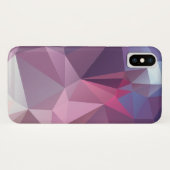 Coques Case-Mate iPhone Pink Blues Abstrait Pyramid Art Motif (Dos (Horizontal))