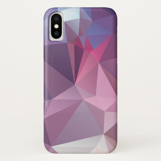 Coques Case-Mate iPhone Pink Blues Abstrait Pyramid Art Motif (Dos)