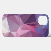 Coques Case-Mate iPhone Pink Blues Abstrait Pyramid Art Motif (Verso (horizontal))