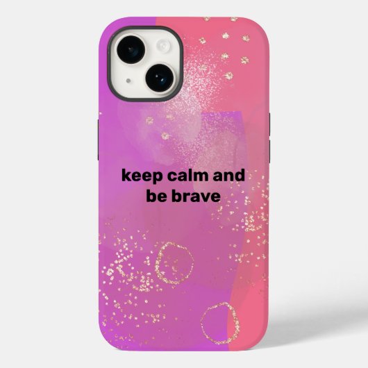Coques Case-Mate iPhone Pink Boho minimalist Ephemera (Verso)
