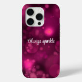 Coques Case-Mate iPhone Pink Bokeh (Verso)