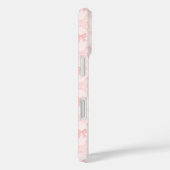 Coques Case-Mate iPhone Pink Bow Pattern (Verso / Droite)