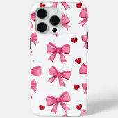 Coques Case-Mate iPhone Pink Bows (Verso)