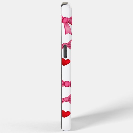 Coques Case-Mate iPhone Pink Bows (Verso / Droite)