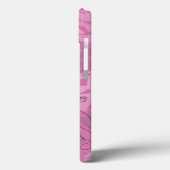 Coques Case-Mate iPhone Pink Camo Barrel Racer II (Verso / Gauche)
