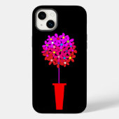 Coques Case-Mate iPhone Pink Daisy Puff Topiary (Verso)