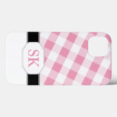 Coques Case-Mate iPhone Pink En vichy Monogram Coque-Mate iPad 2/3/4 (Verso (horizontal))