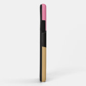 Coques Case-Mate iPhone Pink et or personnalisable (Dos/Droite)