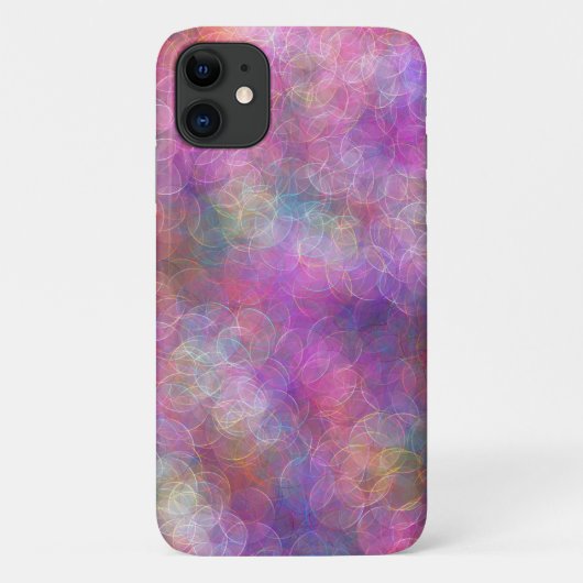 Coques Case-Mate iPhone \Pink et Purple Bokeh (Dos)