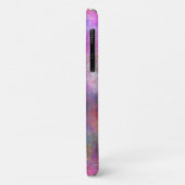 Coques Case-Mate iPhone \Pink et Purple Bokeh (Dos/Gauche)