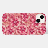 Coques Case-Mate iPhone Pink Floral Coquette (Verso (horizontal))