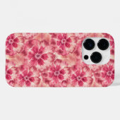 Coques Case-Mate iPhone Pink Floral Coquette (Verso (horizontal))