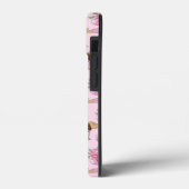 Coques Case-Mate iPhone Pink Floral Dachshund Téléphone à thème (Verso / Gauche)