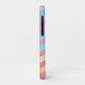 Coques Case-Mate iPhone Pink Foil look Chevron (Dos/Gauche)