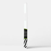 Coques Case-Mate iPhone Pink Green Daisy Zebra Imprimer Personnalisé (Verso / Droite)