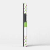 Coques Case-Mate iPhone Pink Green Polka Dot Gerbera Daisy iPhone (Verso / Droite)