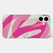 Coques Case-Mate iPhone Pink Grey Green IPhone 16 Art Phone Case (Verso (horizontal))
