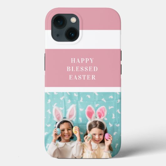 Coques Case-Mate iPhone Pink Happy Blessed Easter | Venin (Verso)