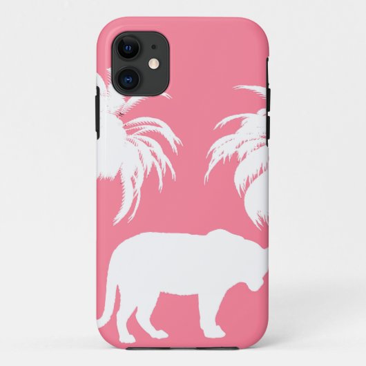 Coques Case-Mate iPhone Pink jungle (Dos)