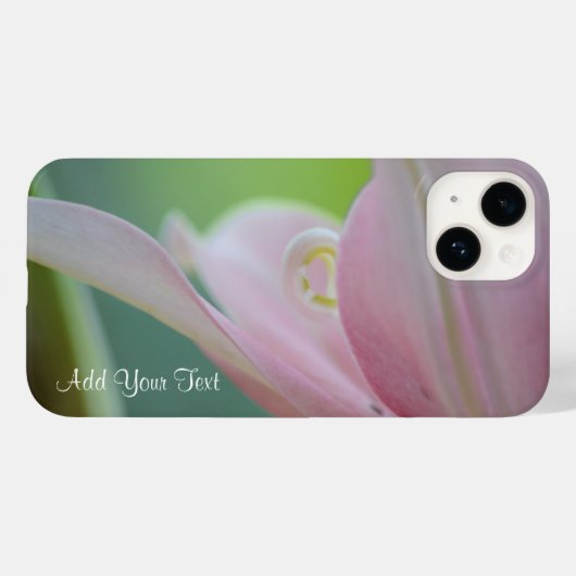 Coques Case-Mate iPhone Pink Lily par Shirley Taylor (Verso (horizontal))