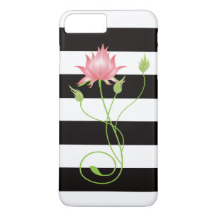Coques Pour iPhone Pink Lotus Moderne Fruit Floral