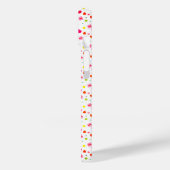 Coques Case-Mate iPhone Pink Love Hearts Valentines Day (Verso / Gauche)