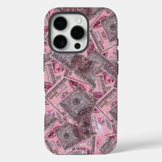 Coques iPhone 16 Pro Pink Money Aesthetic Phone Case 💸💖