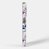 Coques Case-Mate iPhone Pink Navy Blue Gold (Verso / Droite)