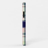 Coques Case-Mate iPhone Pink Navy Green White Preppy (Dos/Droite)