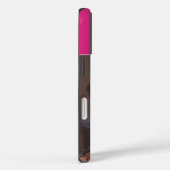 Coques Case-Mate iPhone Pink One Photo Name and Initial  (Verso / Droite)