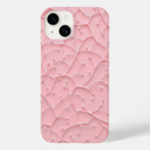 Coques Case-Mate iPhone Pink Organic Texture iPhone Case Feminine Look (Verso)