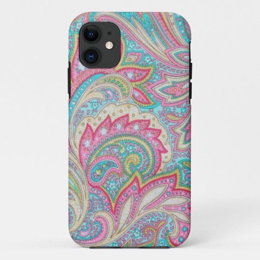 Coques Case-Mate iPhone Pink Paisley Coque-Mate iPhone 5 (Dos)