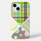 Coques Case-Mate iPhone Pink Pastels Check Dots Scribbles Stripes Patterso (Verso)