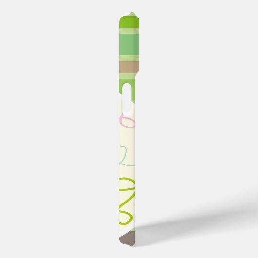 Coques Case-Mate iPhone Pink Pastels Check Dots Scribbles Stripes Patterso (Verso / Droite)